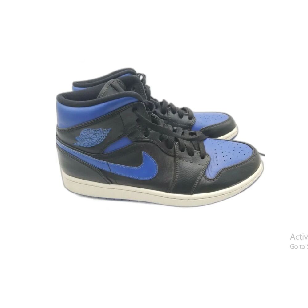 Nike Air Jordan 1 Retro High OG Royal Blue/Black Sneaker - Size 10